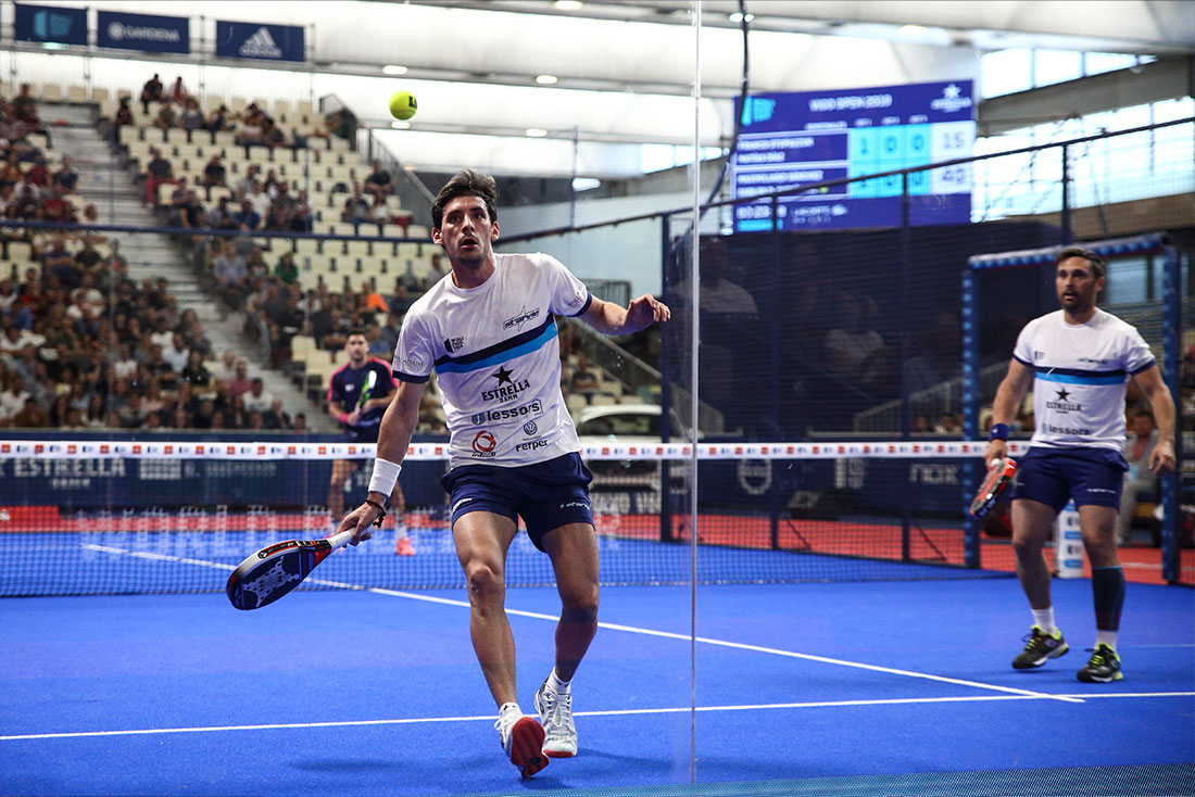 Jugadores profesionales de padel