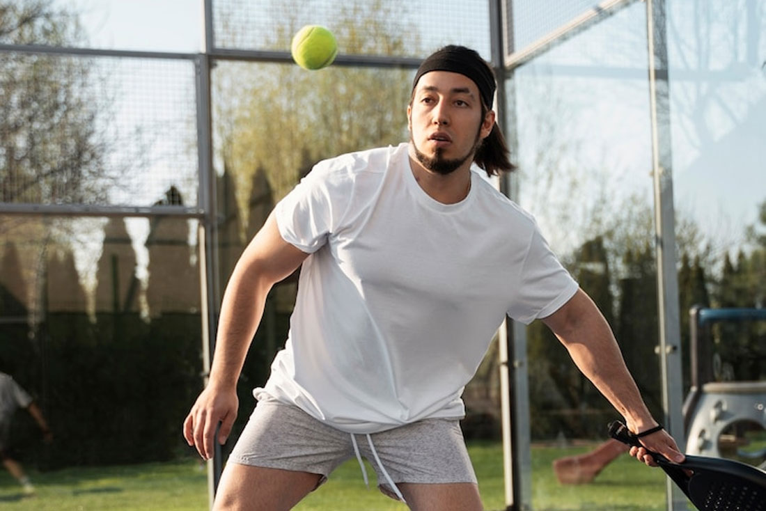 El globo en el padel
